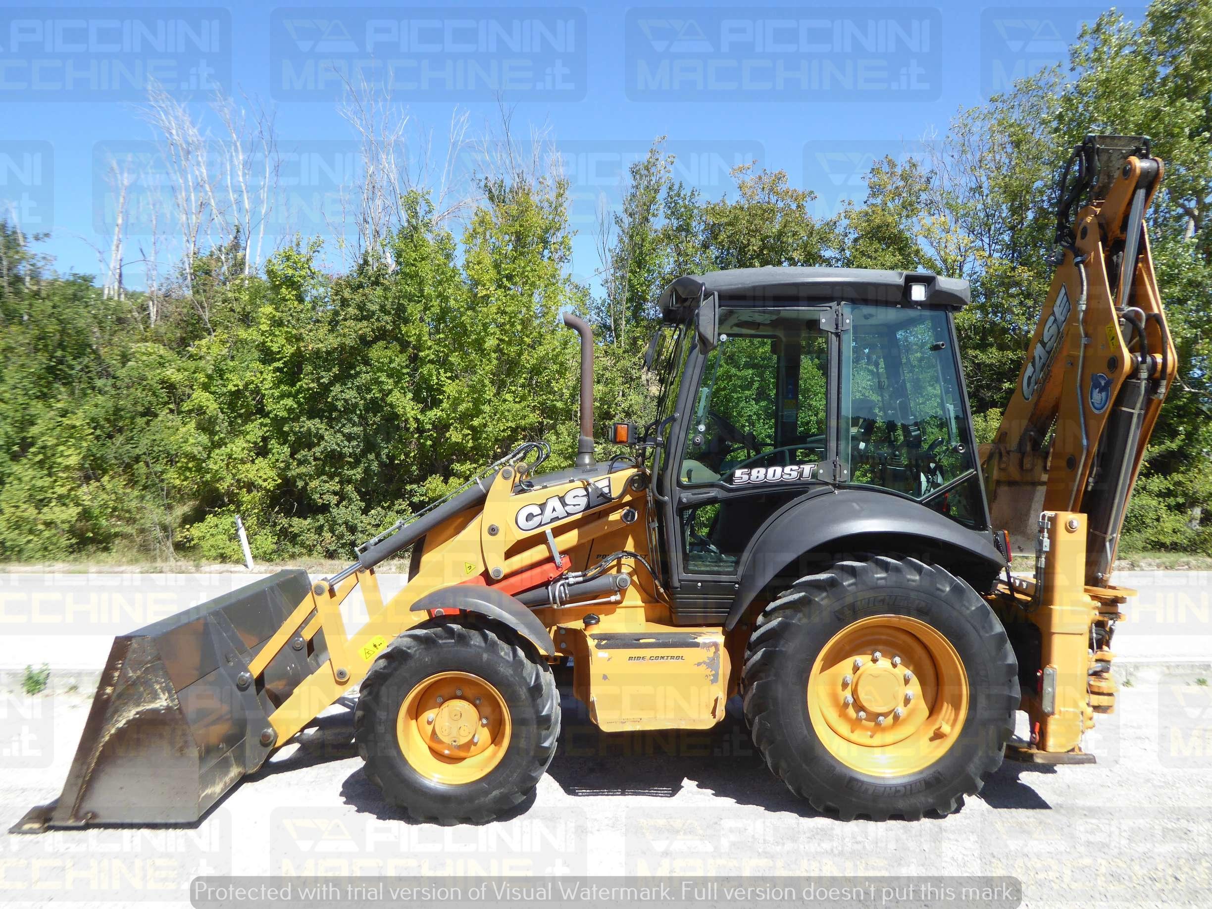 Case 580ST | Backhoe loader | Piccinini Macchine